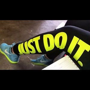❌SOLD❌ Nike “JUST DO IT” Leggings